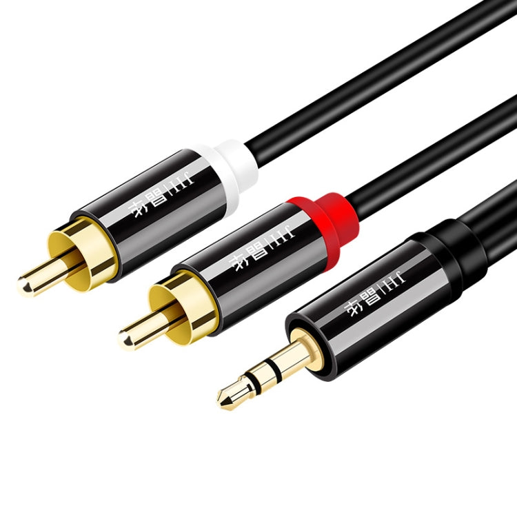 JINGHUA 1 in 2 cavo audio da 3,5 mm da 3,5 mm a 2RCA doppio loto altoparlante per computer cavo per cellulare, 1.5m, 3m, 5m, 10m JINGHUA 1 in 2 cavo audio da 3,5 mm da 3,5 mm a 2RCA doppio loto altoparlante per computer cavo per cellulare, 1.5m, 3m, 5m, 10m